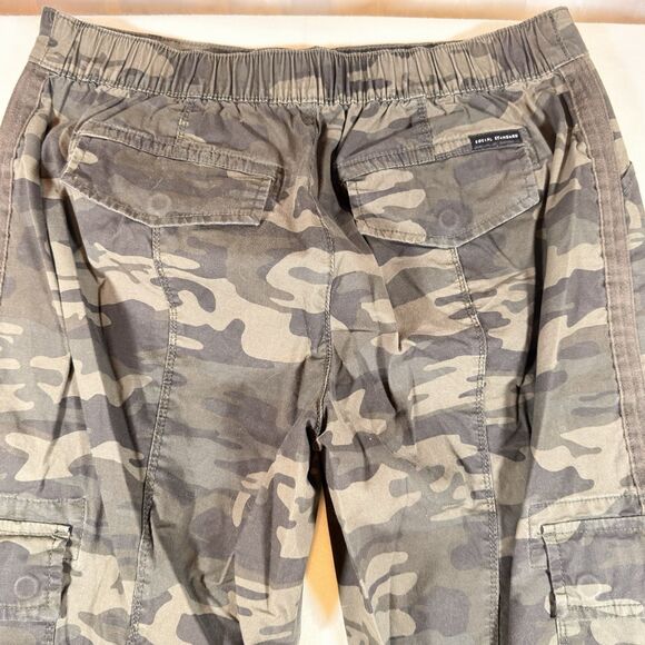 Social Standard by Sanctuary Womens Pants Camo Crop Sz Large Cargo Cotton Blend - Picture 4 of 7